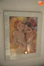 La pintura de Jorge Orejudo ya luce en la Sala Pol&iacute;croma de La Salchicher&iacute;a