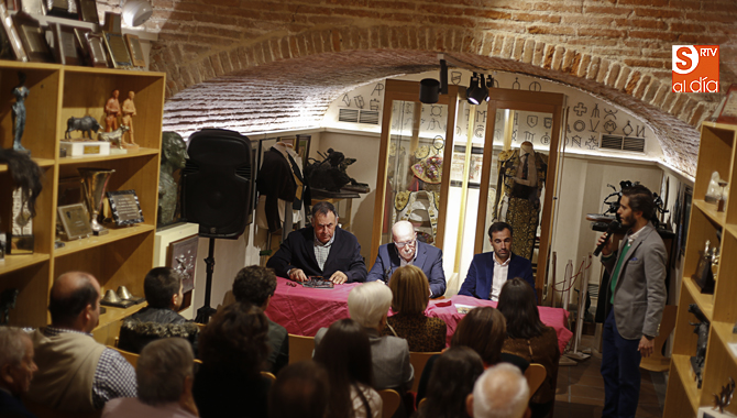 Éxito de público para este encuentro en el Museo Taurino / Foto de Alejandro López