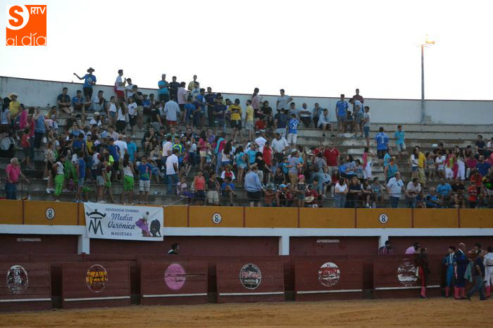 La plaza de toros de Macotera acogerá el 19 de agosto un gran festival taurino. Foto: Archvo