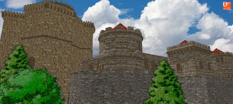 Foto 6 - Eduardo Sánchez presenta una reconstrucción 3D del Castillo de los Duques de Alba