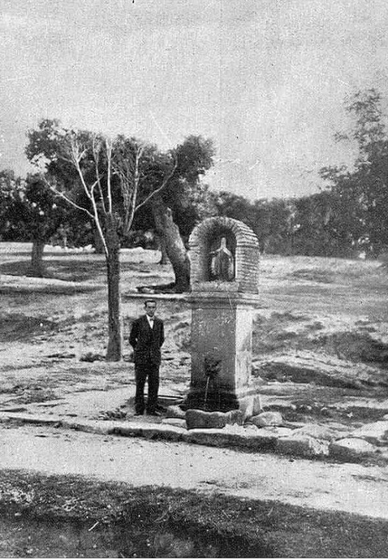Foto 2 - La fuente de Santa Teresa entre la finca de  Los Perales y Alba