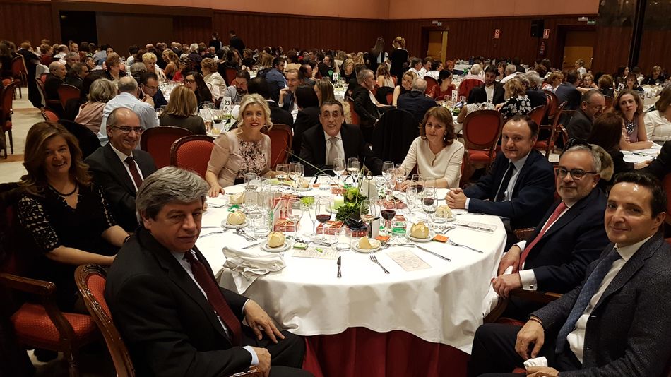 Imagen de archivo de la cena benéfica de la AECC celebrada el año pasado