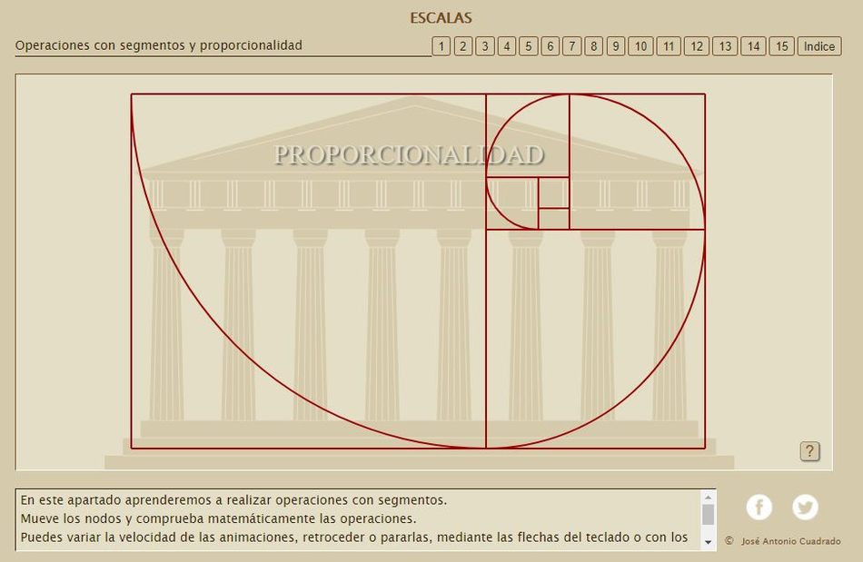 Foto 4 - ‘Escalas y proporcionalidad’, nueva herramienta web de José Antonio Cuadrado  