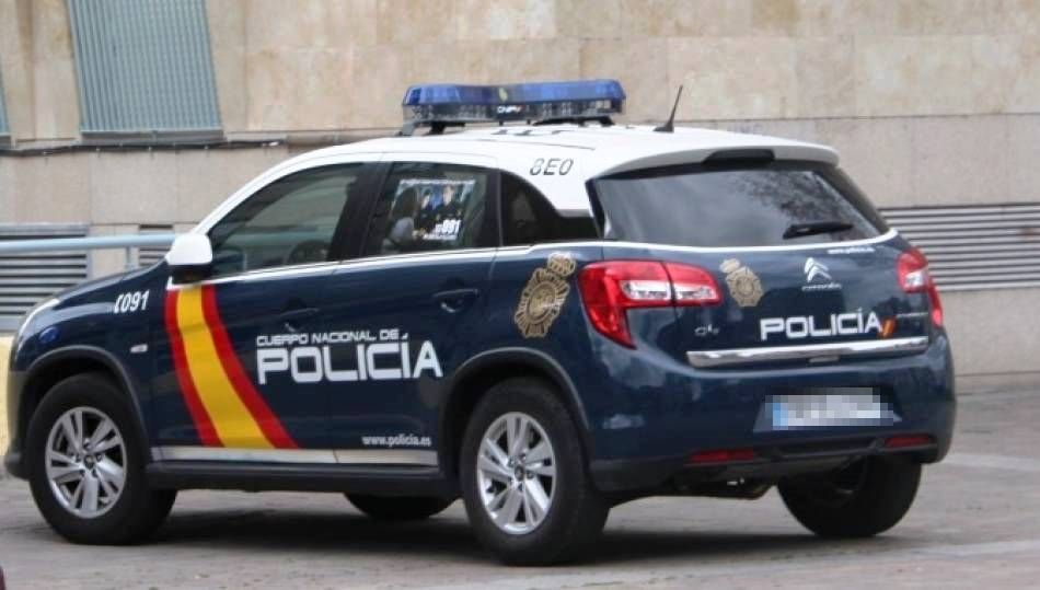 Coche patrulla de la Policía Nacional de Salamanca