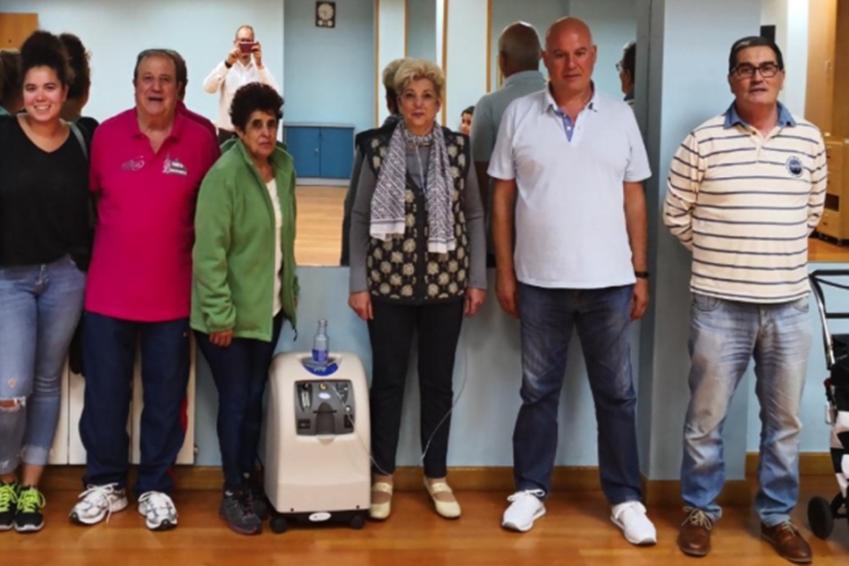Pacientes y familiares de la Asociación Apucyl en Salamanca
