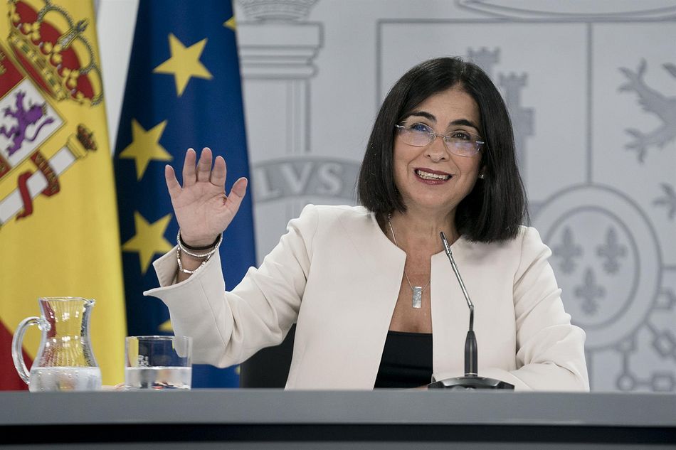 La ministra de Sanidad, Carolina Darias - A. Pérez Meca - Europa Press