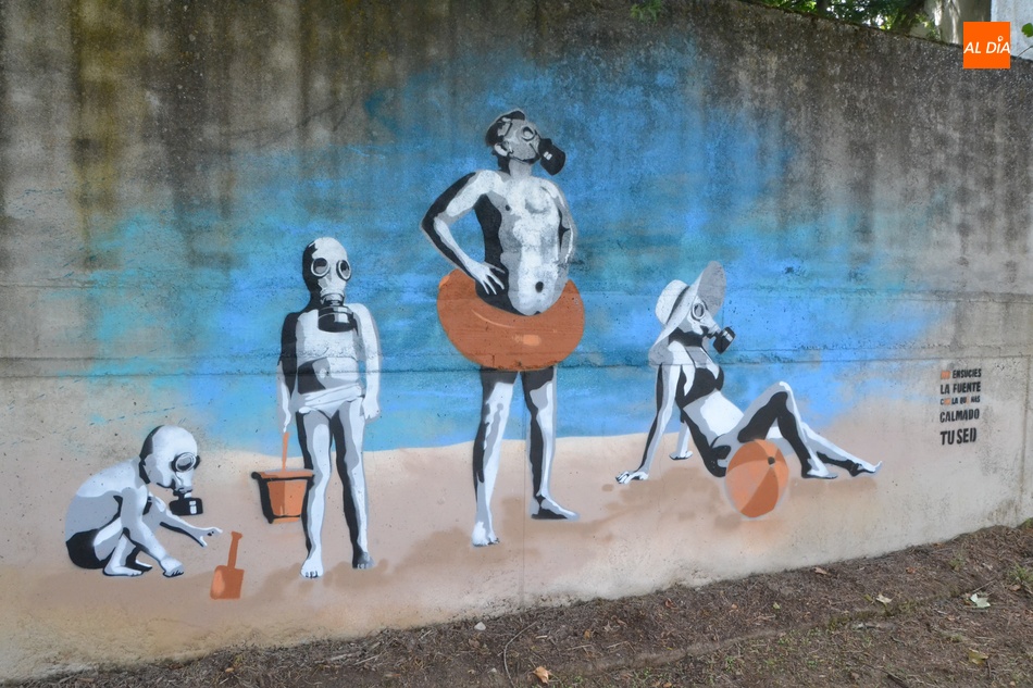 Foto 3 - El espíritu grafitero llega a orillas del Águeda
