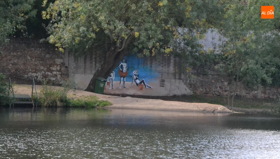 Foto 2 - El espíritu grafitero llega a orillas del Águeda