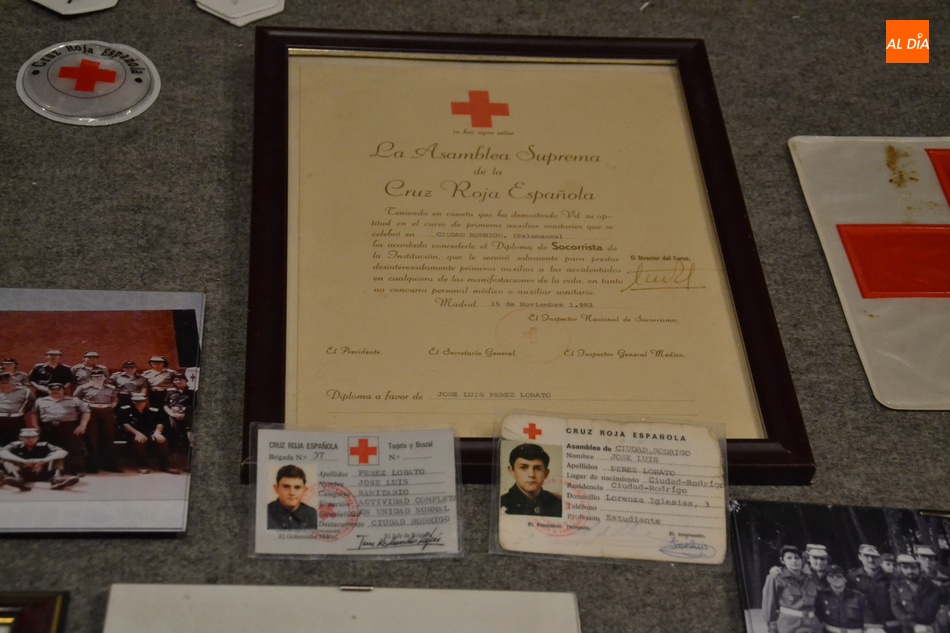 Foto 2 - Las antiguas Tropas de Socoro de Cruz Roja reviven en una efímera exposición en El Porvenir