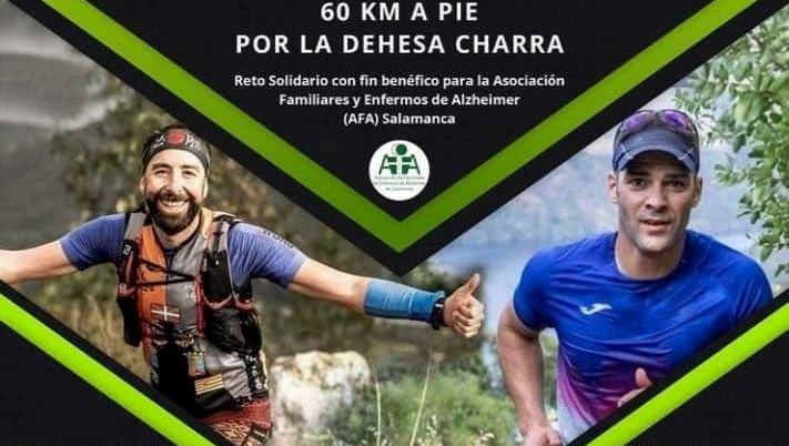 Foto 1 - ?La Gacela? y Javier García Barbero irán corriendo con fines solidarios desde La Fuente hasta Salamanca