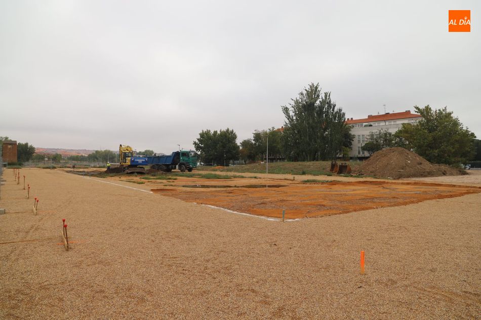 Foto 6 - Comienza la construcción de una lonja agroalimentaria junto al parque de los huertos urbanos