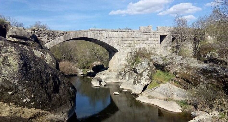 Imagen del Puente Rando, el último enclave de Salamanca incluido en la Lista Roja del Patrimonio