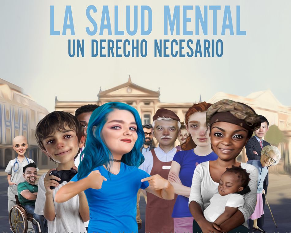 Imagen del cartel del Día Mundial de la Salud Mental