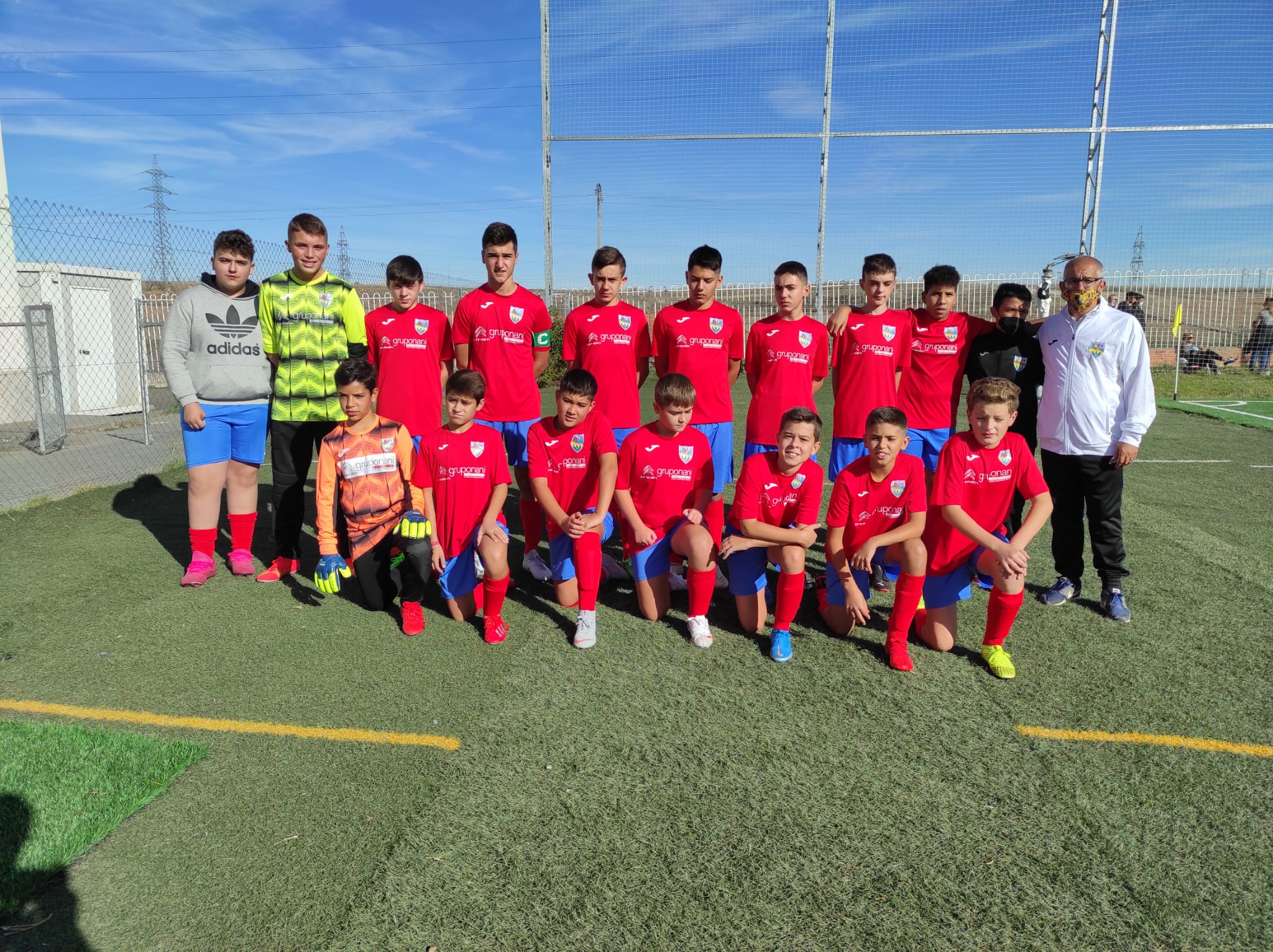 Equipo infantil del Alba de Tormes Club de Fútbol