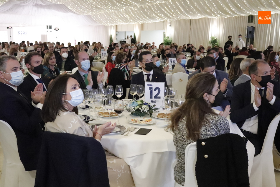 Foto 3 - Los premios CEOE Cepyme Salamanca reconocen la labor y la apuesta por la innovación empresarial 