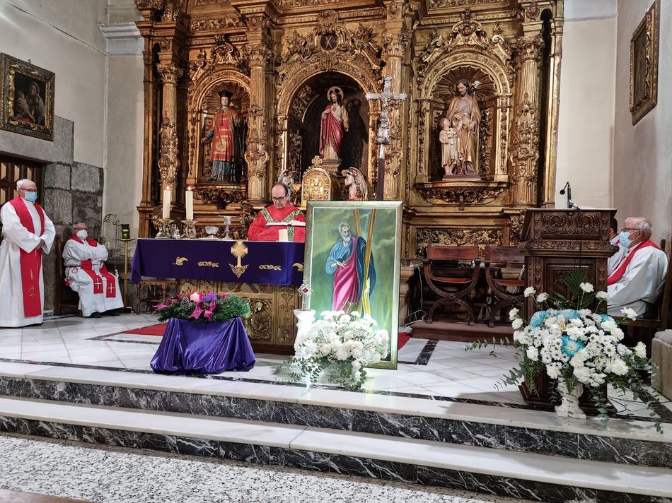 Solemne remate a las fiestas en honor a San Andr&eacute;s organizadas por su parroquia