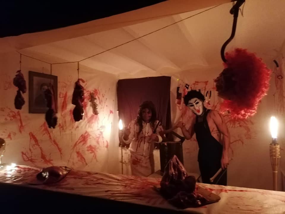 Cantalapiedra organizada un elaborado Pasaje del Terror dentro de las actividades festivas de Halloween