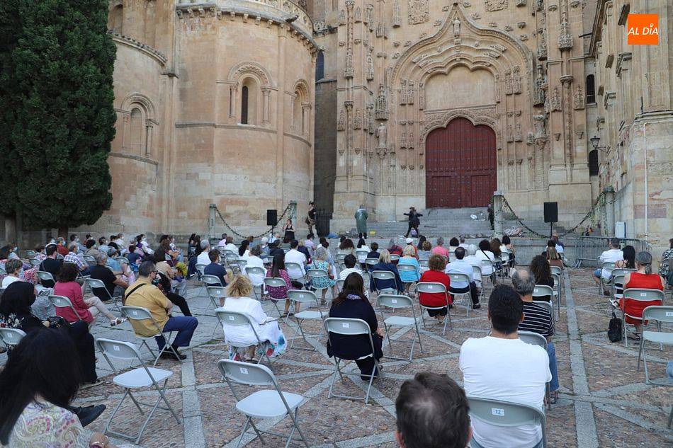 Uno de los espectáculos del programa cultural Salamanca Plazas y Patios, el pasado verano. Foto de archivo