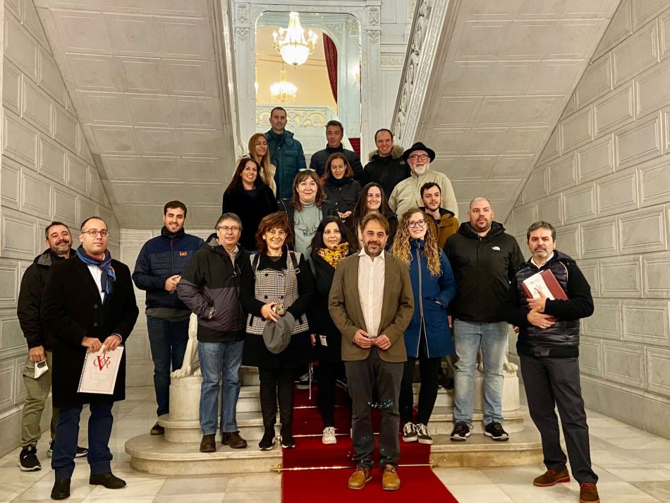 Foto 4 - Miembros de la Asociación de Blogueros de Castilla y León conocen Salamanca en un blogtrip