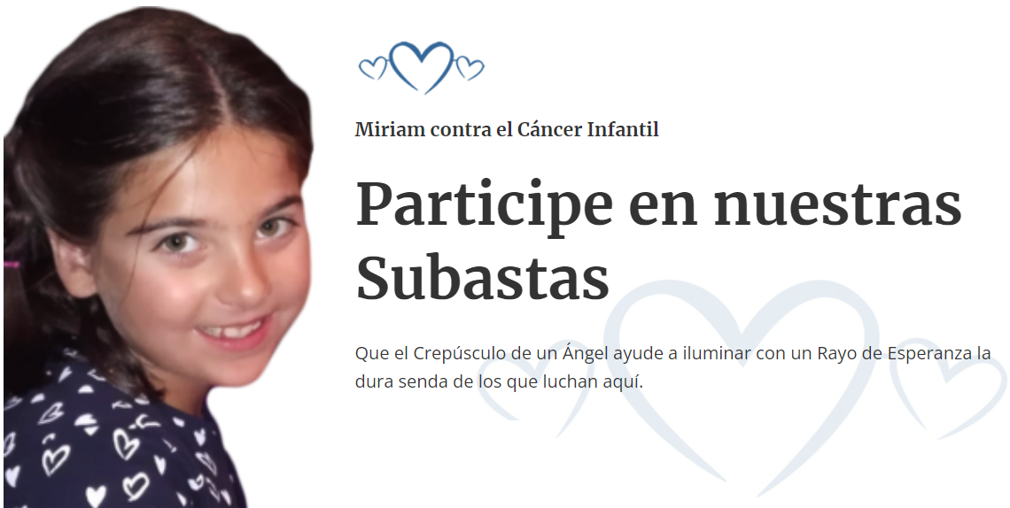 Foto 1 -  Nace ‘Miriam contra el cáncer infantil’ para contribuir a la investigación sobre esta enfermedad  