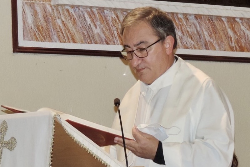 José Miguel González Martín ha sido presentado este domingo como nuevo párroco de Aldearrubia