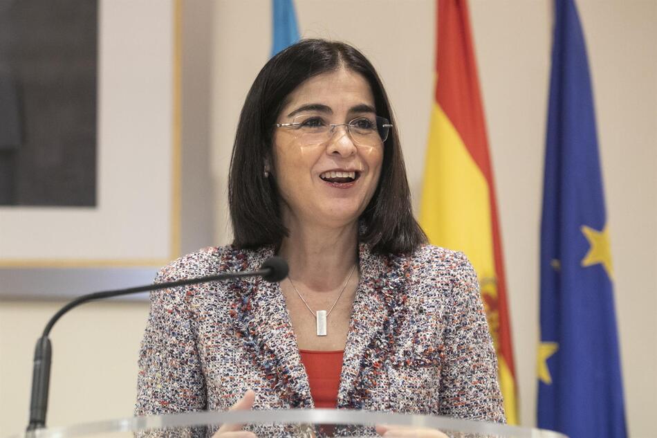 La ministra de Sanidad, Carolina Darias. Foto: EP