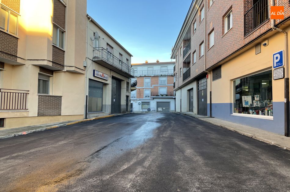 Renovado el asfalto de las calles Hospital, Beltrana y Dep&oacute;sito Aguas