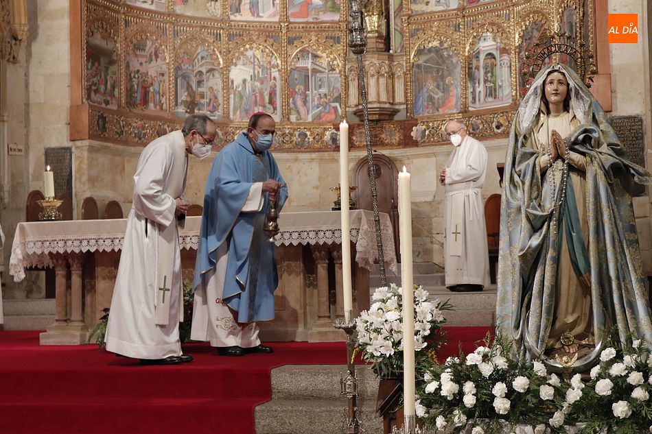 Misa en honor la Inmaculada Concepción en la Catedral de Salamanca - Guillermo García