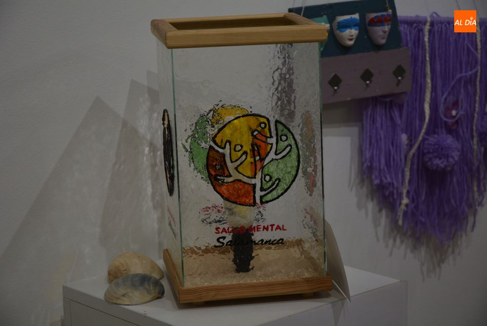 Foto 5 - Productos artesanales del centro de día de Salud Mental Salamanca se exponen en el Espacio Joven