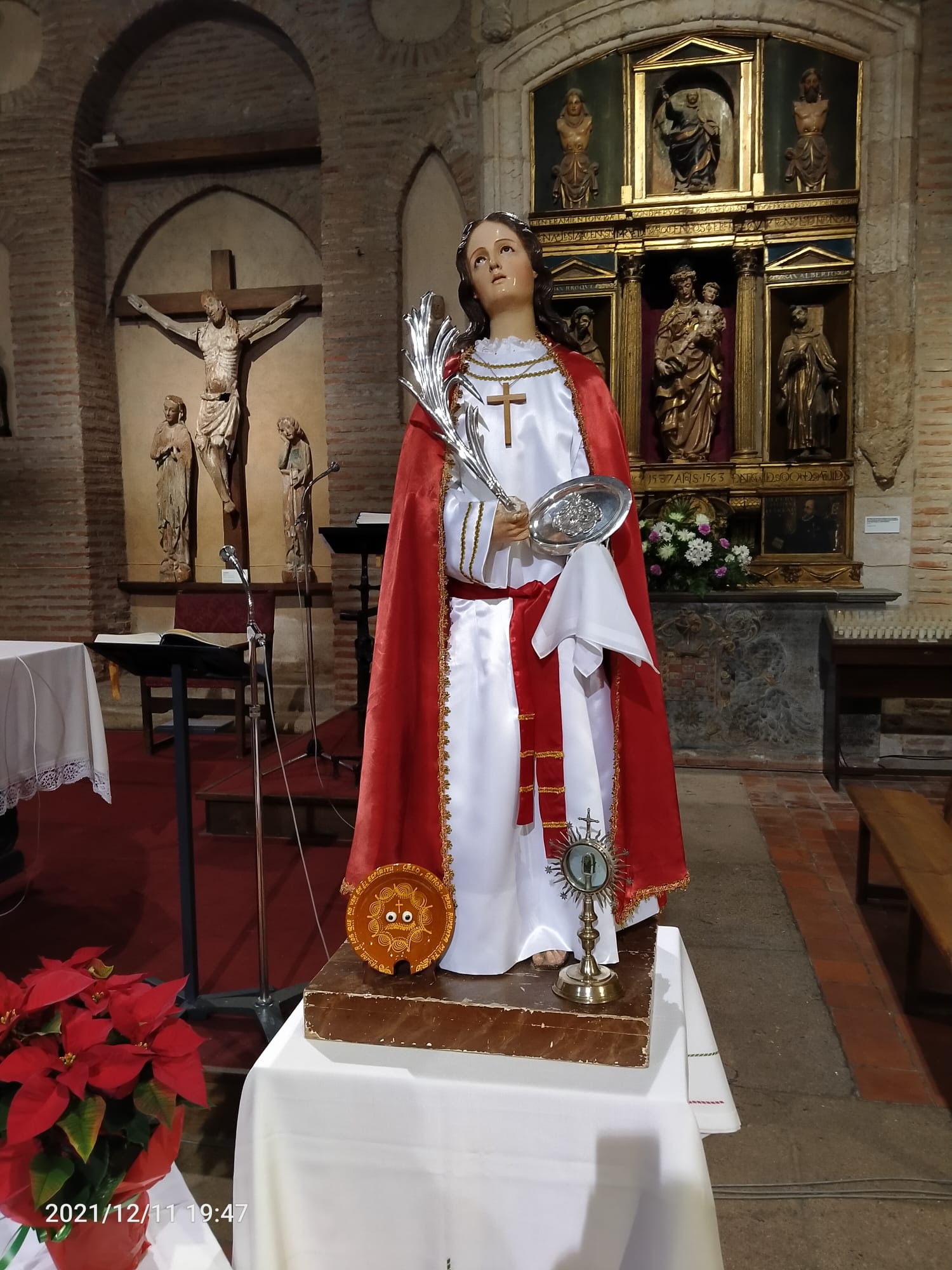 Foto 2 - Alba de Tormes celebra un triduo en honor a Santa Lucía