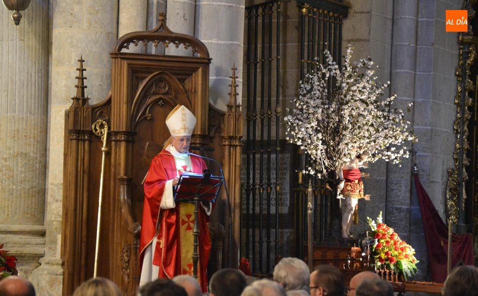 Día del debut de Jesús García Burillo como Administrador Apostólico, en enero de 2019