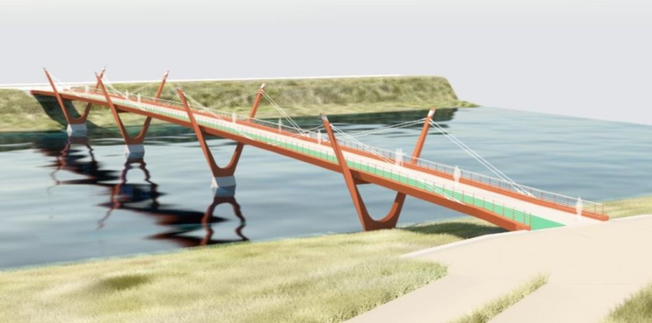 Foto 4 - El Ayuntamiento aprobará el martes el proyecto de la pasarela sobre el río Tormes que...