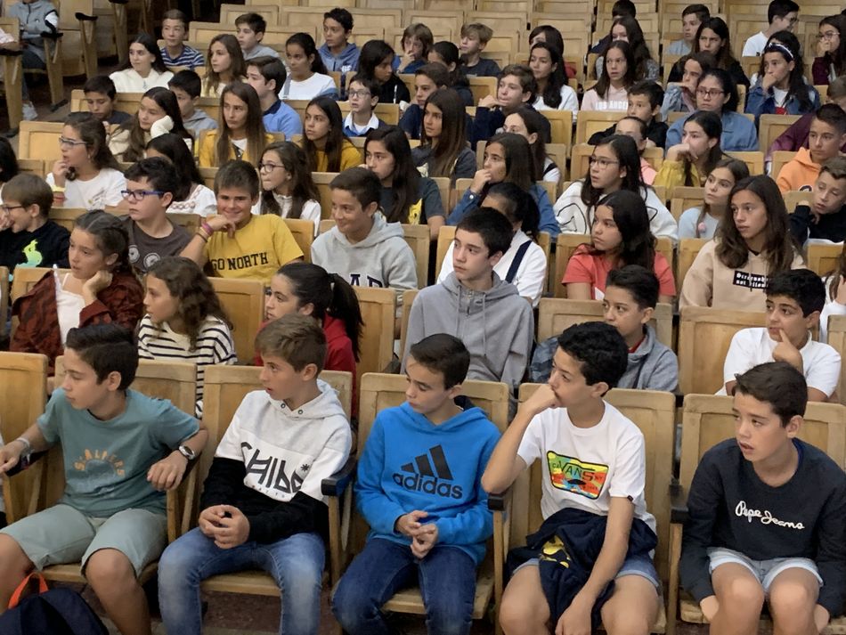 El colegio Marista Champagnat de Salamanca ha iniciado el curso escolar bajo el lema ‘Ahora’