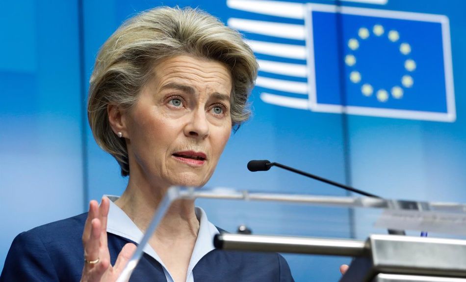 Ursula Von der Leyen, presidenta de la Comisión Europea. Foto EP