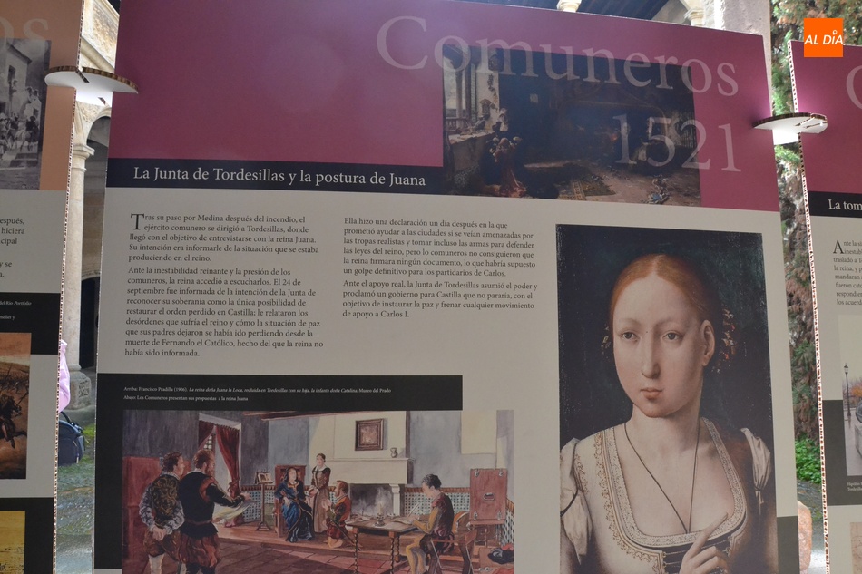 Foto 3 - Inaugurada la muestra ‘Comuneros 1521’ para honrar la memoria de los protagonistas del...