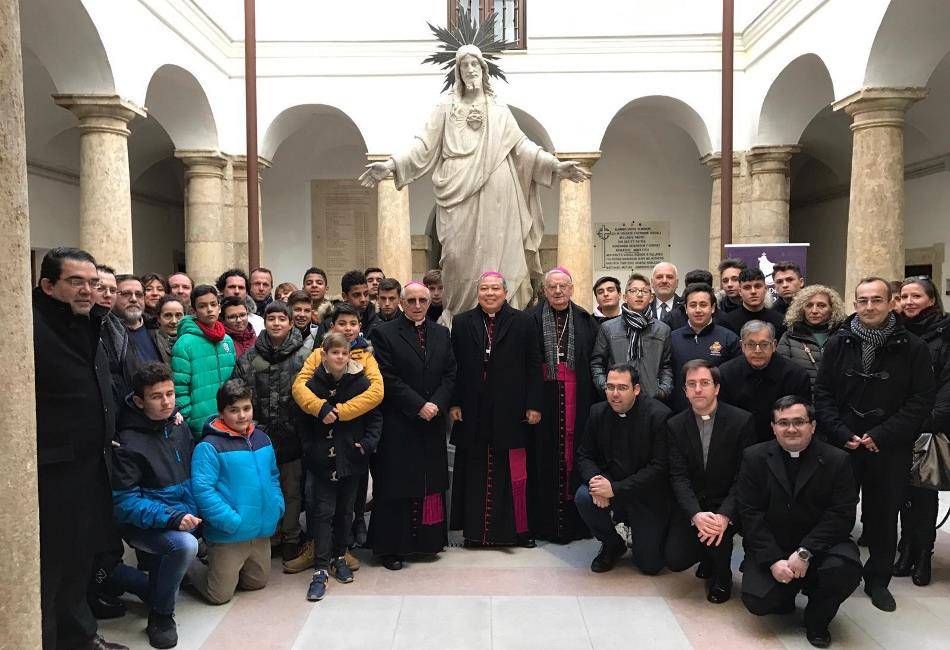 Visita del Nuncio a Ciudad Rodrigo en enero de 2020
