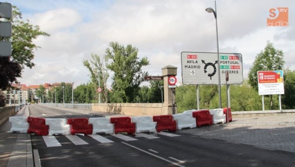El puente Enrique Estevan estará cerrado hasta el 23 de agosto