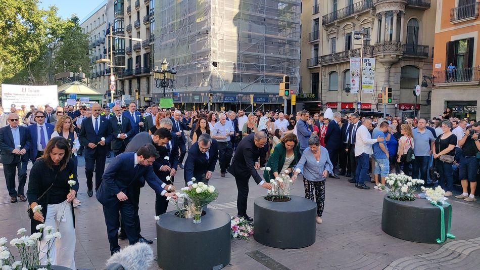Afectados y familiares protagonizan el recuerdo del segundo aniversario del ataque terrorista / EP