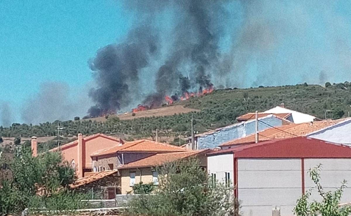 Foto 3 - Un incendio en la zona de las Serradillas que llegó a ser declarado Nivel 1 calcina entre 60 y 70...