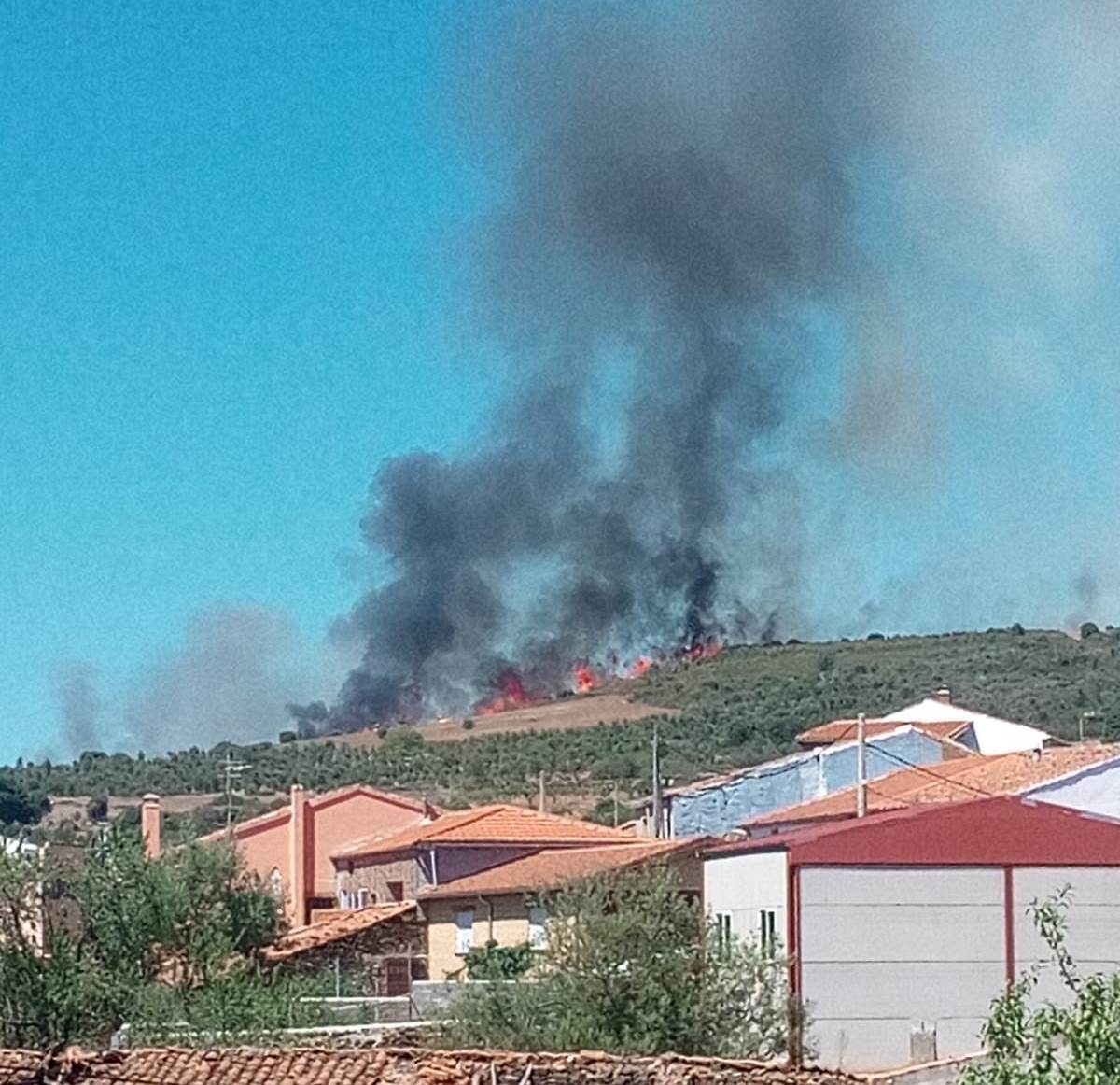 Foto 4 - Un incendio en la zona de las Serradillas que llegó a ser declarado Nivel 1 calcina entre 60 y 70...