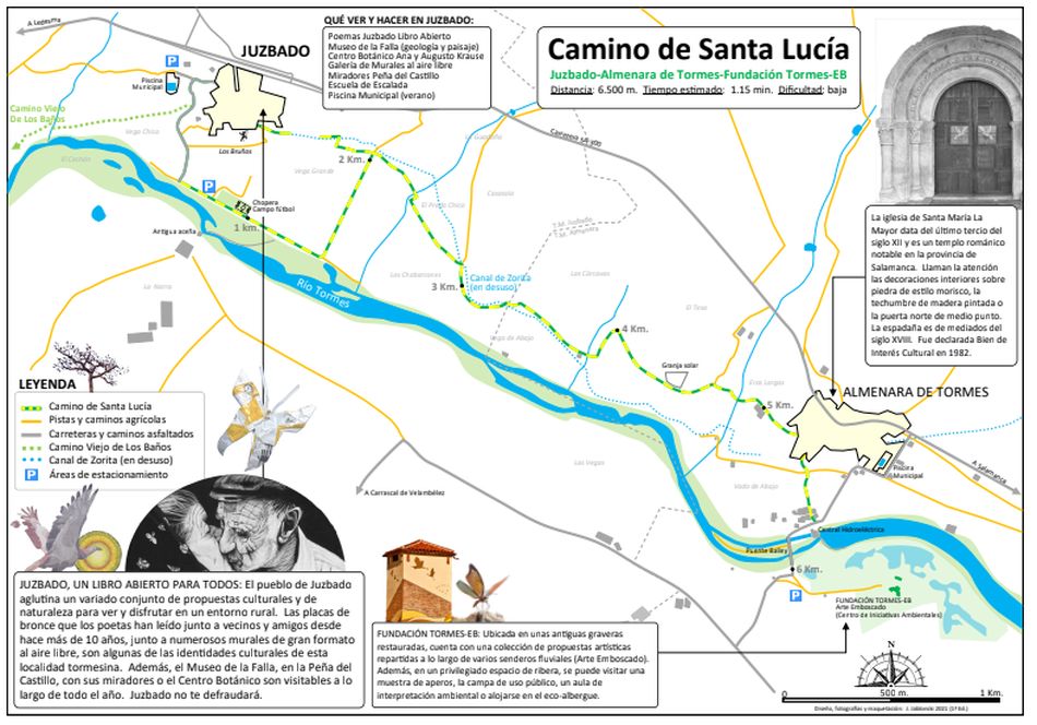 Foto 2 - El Camino de Santa Lucía, un recorrido por la margen derecha del Tormes 