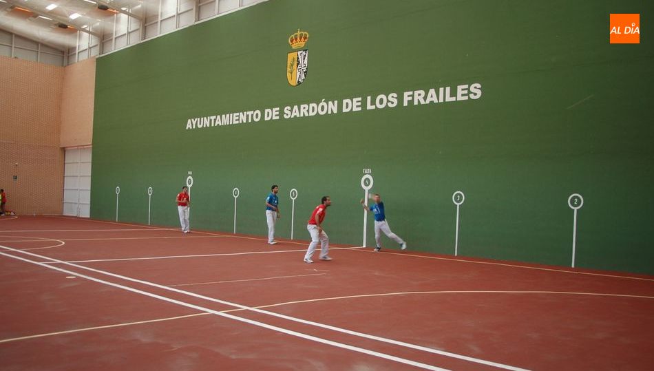 El próximo día 25 estarán en Sardón de los Frailes algunos de los mejores pelotaris de España