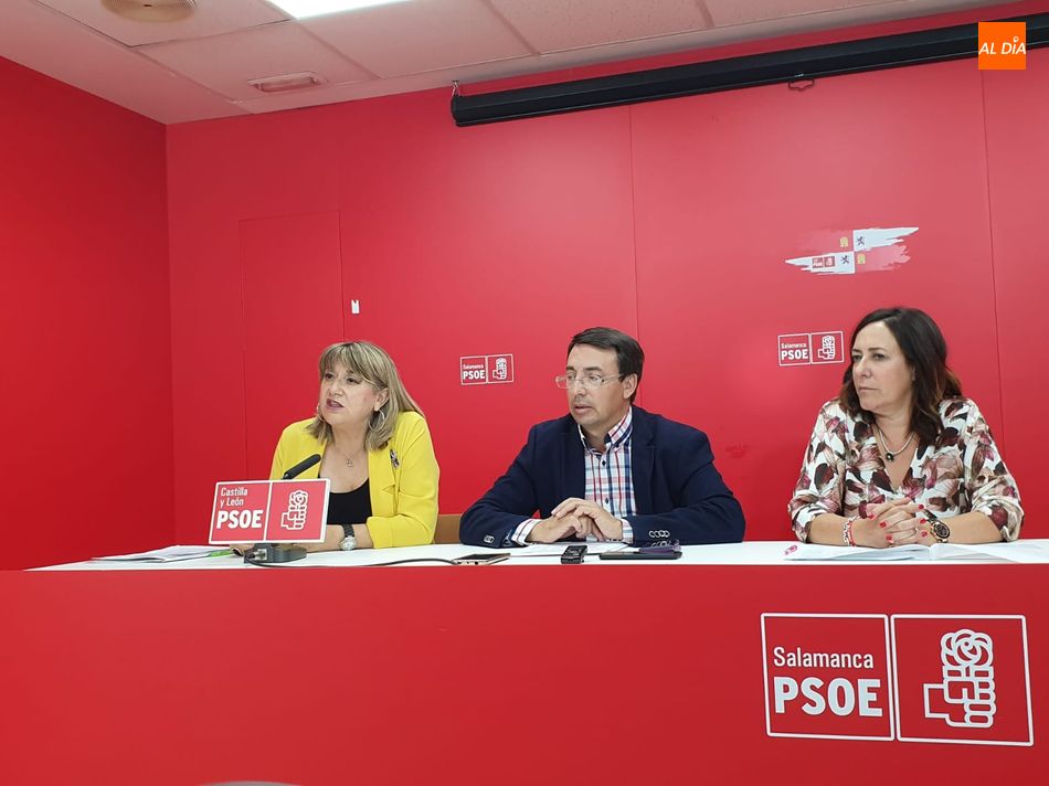 Fernando Pablos, Rosa Rubio y Marta García