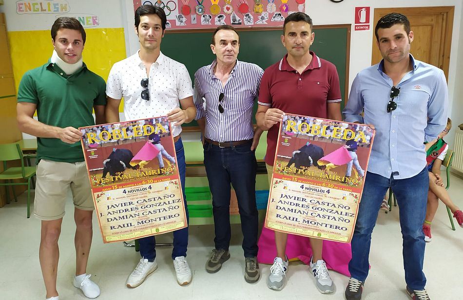 Robleda desvela el cartel del Festival Taurino que ha programado para el 15 de agosto  