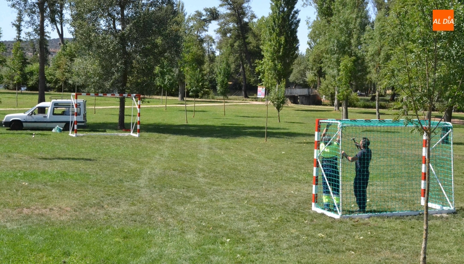 Foto 6 - La Alameda Vieja incorpora también porterías para jugar al fútbol  