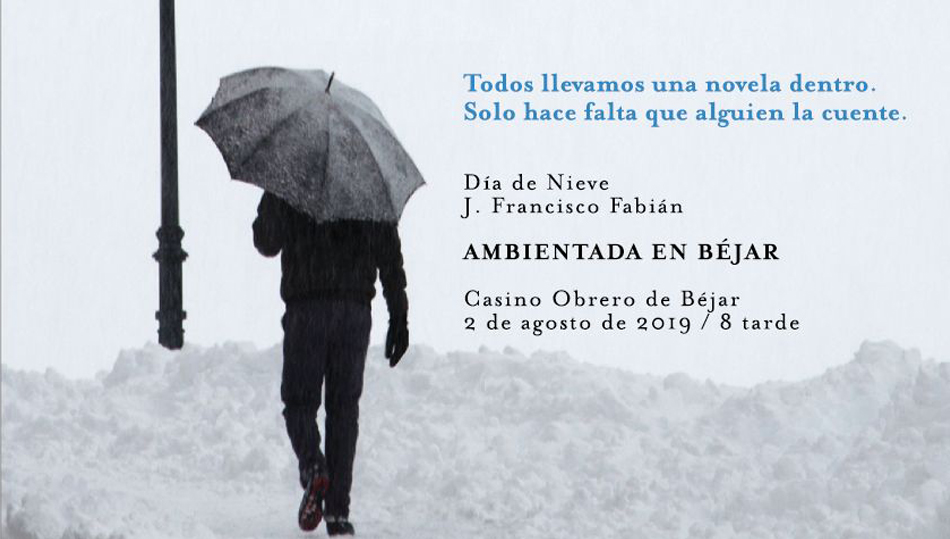 José Francisco Fabián presenta su nueva novela ‘Día de nieve’