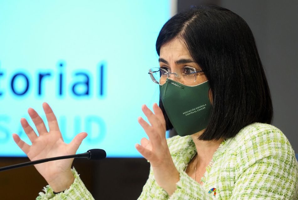 La ministra de Sanidad, Carolina Darias. Foto de Photogenic/Claudia Alba - EP