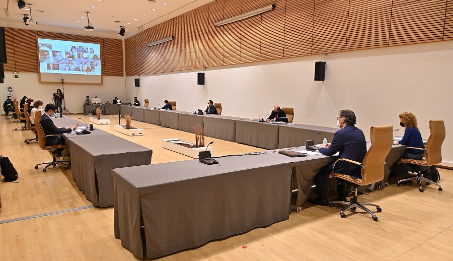 Pleno del Ayuntamiento de Salamanca, en el Palacio de Congresos