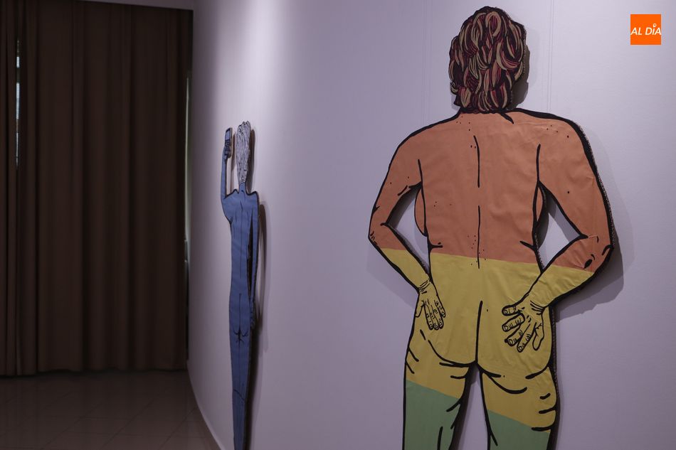 Foto 6 - La artista Yaircel Robledo reflexiona en el Espacio Joven sobre el cuerpo de la mujer y los...