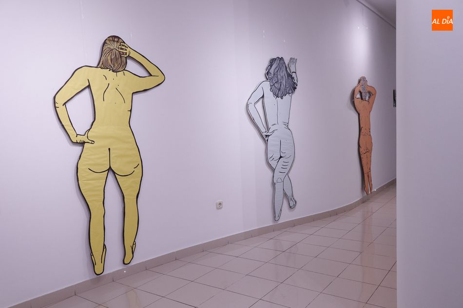 Foto 4 - La artista Yaircel Robledo reflexiona en el Espacio Joven sobre el cuerpo de la mujer y los...